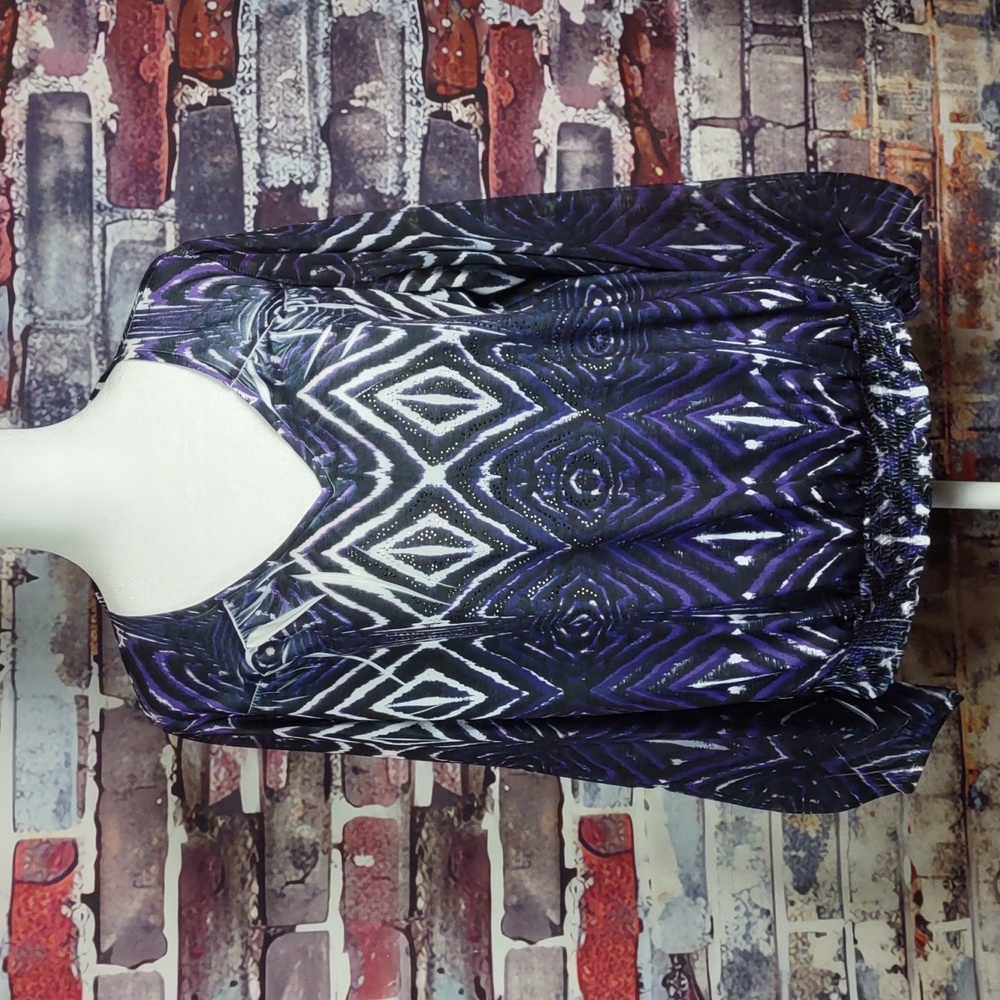 Chico's "Kendall"  Embellished Top